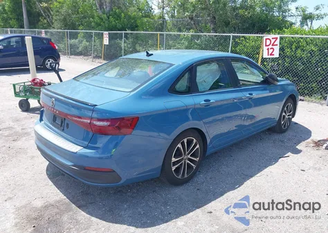 2025 Volkswagen Jetta 1.5T Sport from USA, damaged, VIN 3VWBX7BU1SM014774